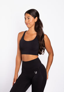 Kira | Sujetador cruzado - Negro