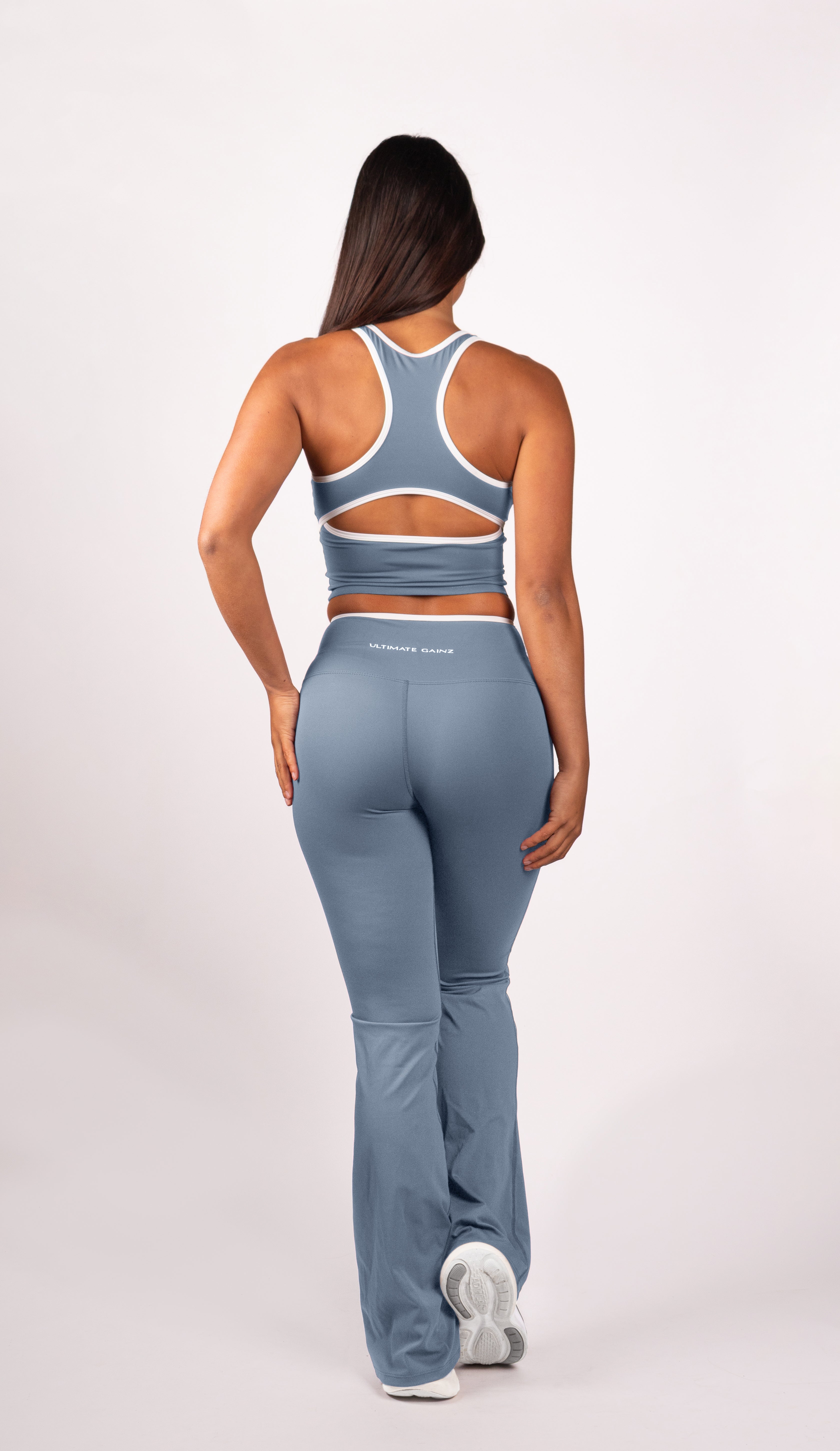 Ivy | Flare Legging – Azul Claro