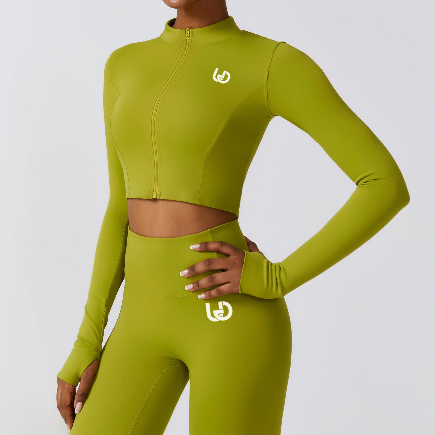 Hailey | Top de manga larga - Verde