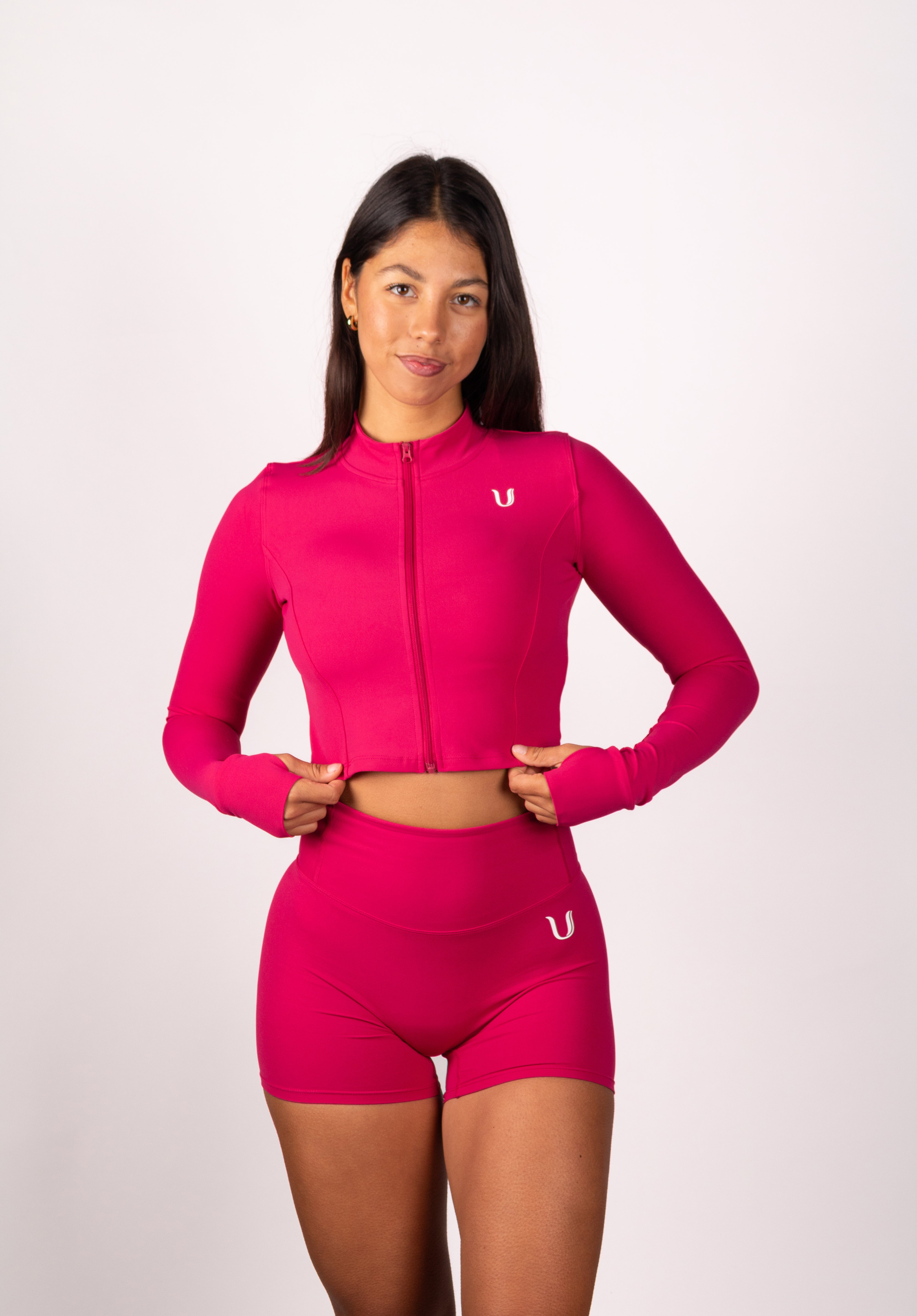 Hailey Jacket | The Evolution – Pink Red