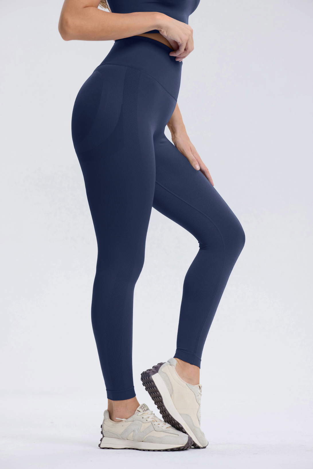 Leonie | Premium Scrunch Legging - Darkblue