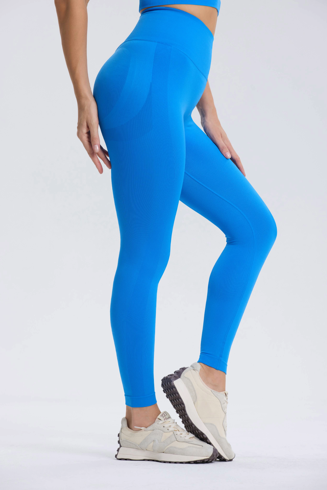 <tc>Leonie | Legging Scrunch - Azul</tc>