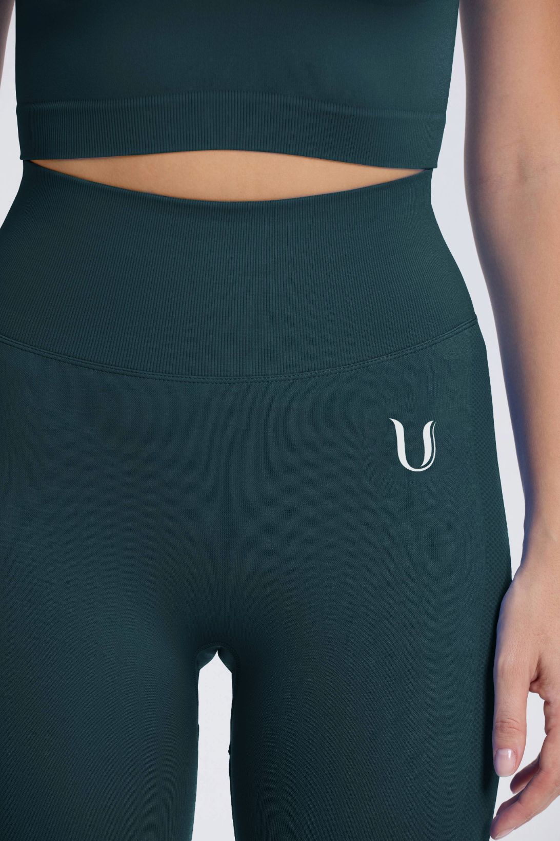 Leonie | Premium Scrunch Legging - Bluegreen