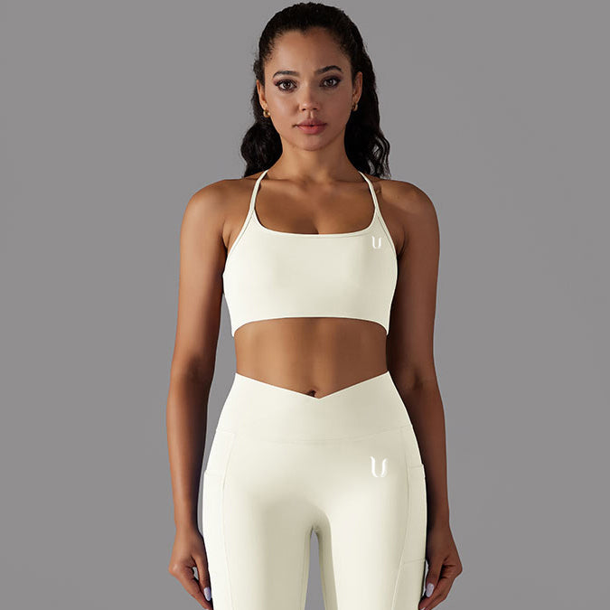 Milá | Conjunto Legging-Top - Blanco