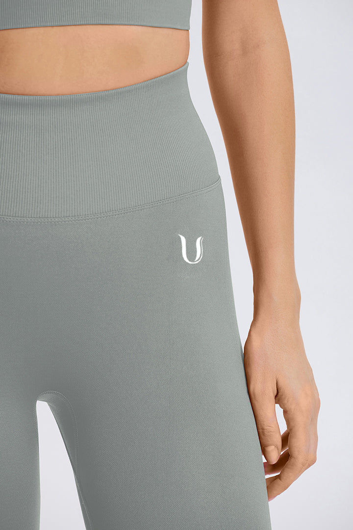 Maeve | Legging Scrunch de Cintura Alta - Gris